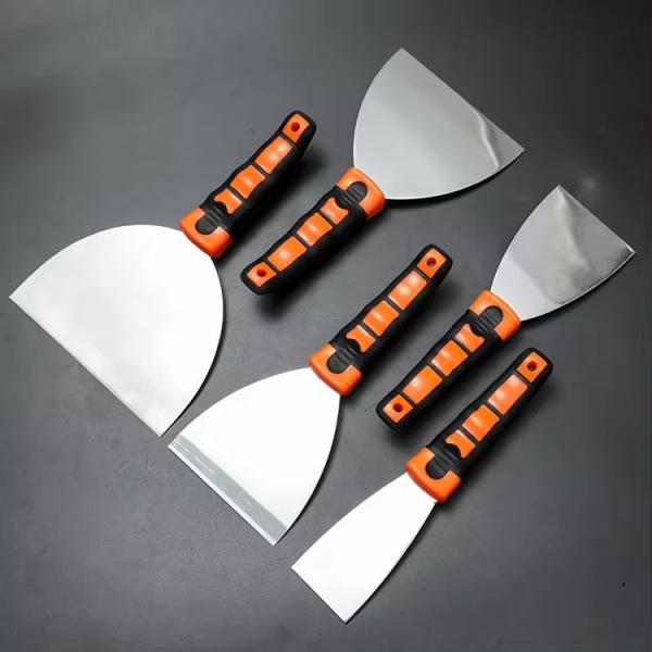 1 2 3 4 5 6 Premium Stainless Steel Paint Scraper for Removing Wallpaper