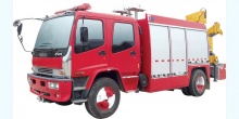 ISUZU Caravan Outdoor Mobile Camping Truck With Living Room for 5-6 men top replacement air fan and  solar panel