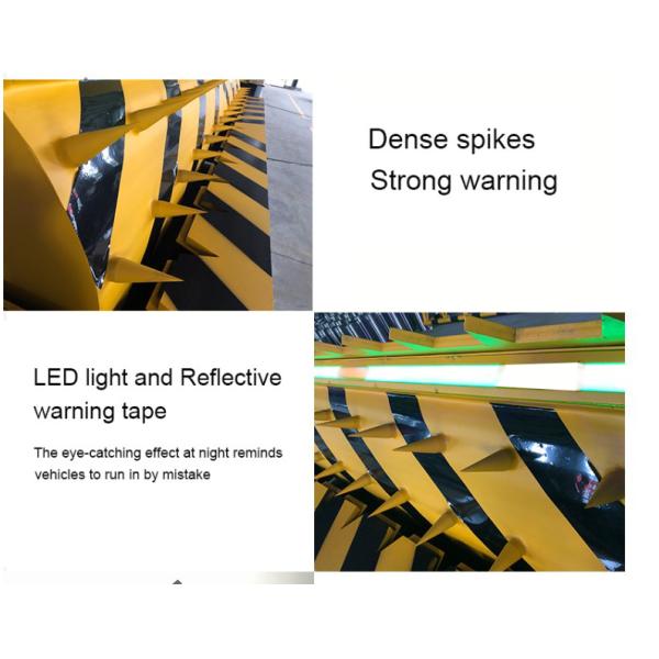 3.7KW A3 Steel Hydraulic Road Blocker with IP68 Protection for High-Security Vehicle Control