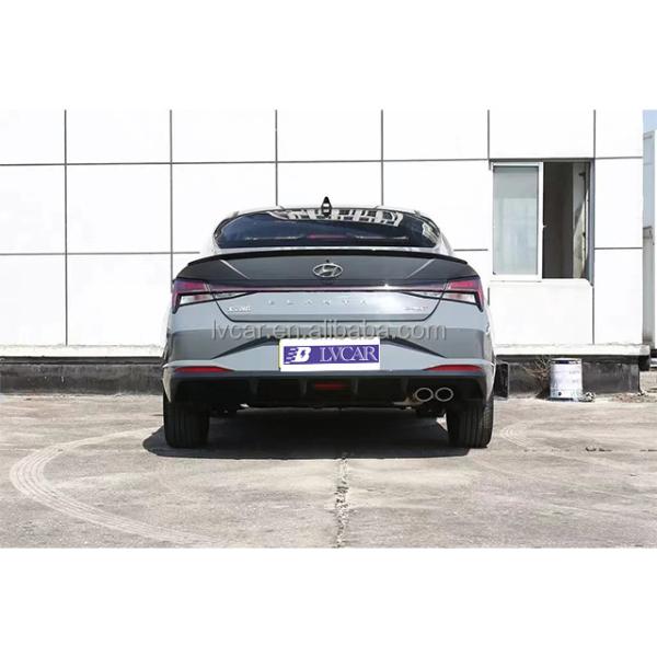 Electric Steering Used Hyundai Elantra 1.5L Sports Sedan with KZ LED Camera and Turbo