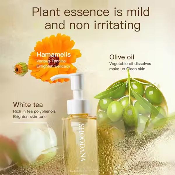 Démaquillant Huile Nettoyante Visage Hydratante Marque Blanche