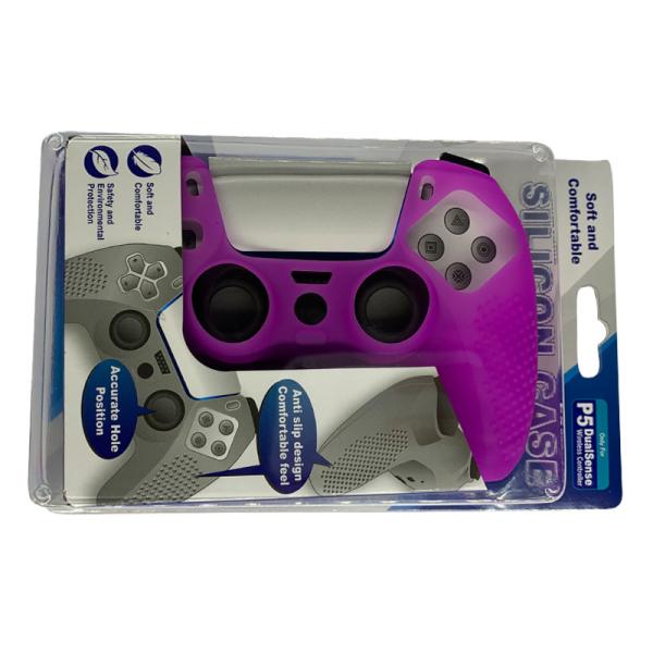 Non-slip Silicone Case Protective Soft Cover Shell For PS5 In Color Box Blister Packing Silicon Control ps5 Cover