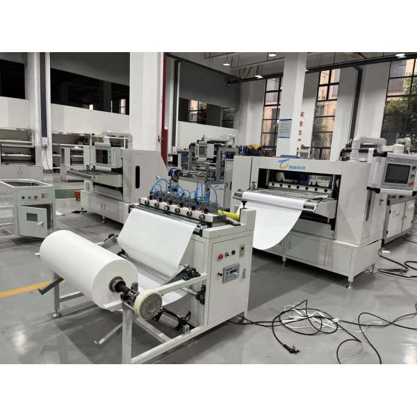 Fully Automatic Servo Motor Filter Paper Pleating Production Line For Industrial And Home Filter