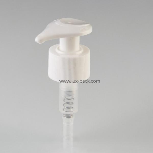 Custom Color 24mm 28mm Shampoo Lotion Pump with Left-Right Lock