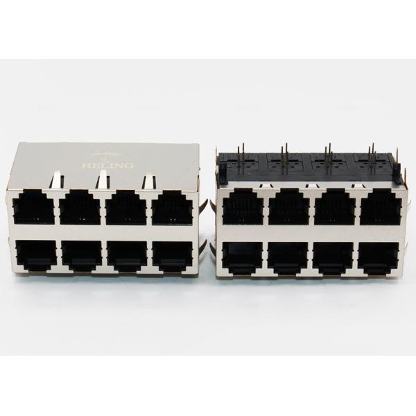 Плата вверх по женскому соединителю Lan SMT, соединителю низкопрофильного RJ45 водоустойчивому