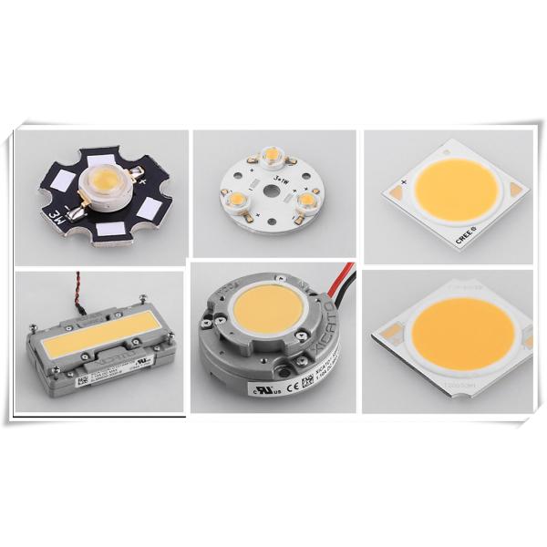 High Power 60W Dimmable COB Downlights Round Cut Hole 216mm White Warm Aluminum