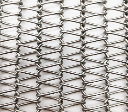 Связь конвейерной ленты жары качества еды пояса ячеистой сети волны металла обычная