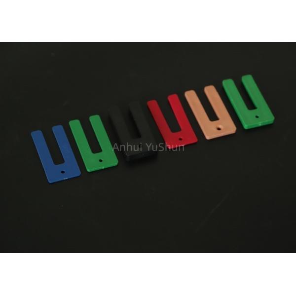 Yellow Plastic Window Packers in 1.5mm 3.2mm 6.4mm and 10mm