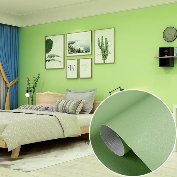 Plain Color Peel and Stick Grasscloth Contact Paper for Cabinets/Countertops Waterproof Textured Self Adhesive Wall Paper