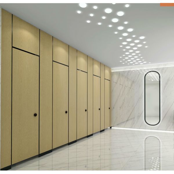 Aluminum Honeycomb AOGAO Toilet Partition HPL Toilet Partitioning Systems
