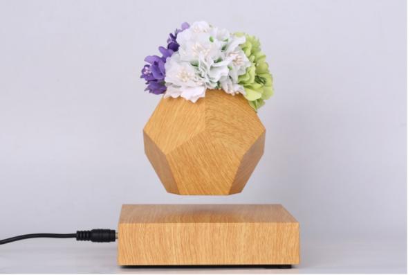 Creative Design Levitation Bonsai ,floating plant pot ,magnetic levitation platform base