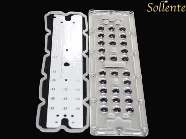 SMD 5050 Led Street Light Lens Array Easily Retrofitted MCPCB Module