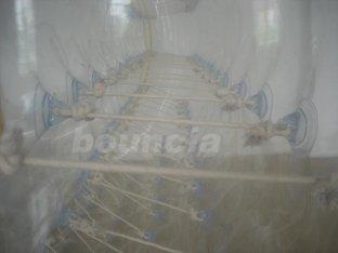 rolo inflável transparente material da água do PVC de 0.8mm/1.0mm