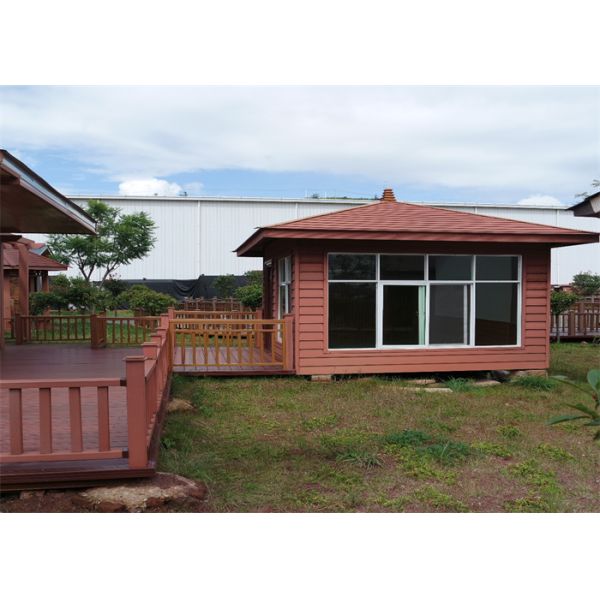 Waterproof Eco-Friendly Easy Maintenance WPC Decking Board for Outdoor and Commercial Use