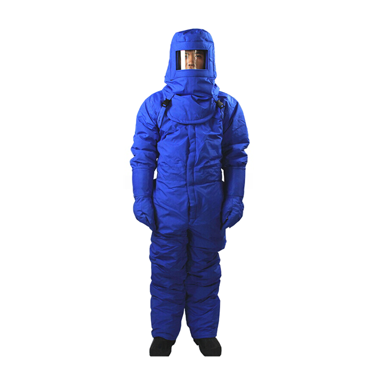 Water Resistant Protective Safety Clothing Full Body Cryogenic Suit Anti Cold