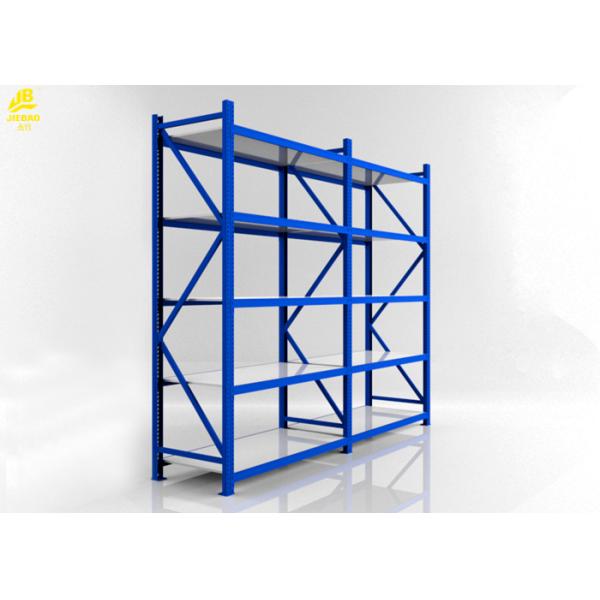 300KG / Laye Light Duty Storage Rack 2Mx0.6Mx2M Blue Color Steel Materials
