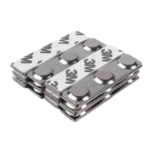 Industrial Magnet Block with Super Strong 3M Adhesive The Perfect Nameplate Solution