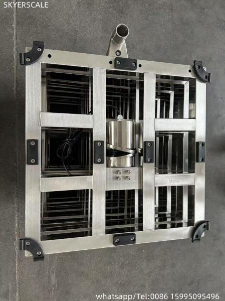 600x600mm 500kg 304 Full Stainless Steel Weighing Platform Scale
