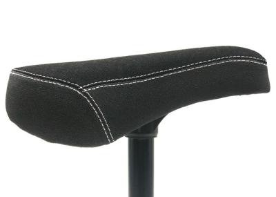 Tipo gordo Seat das peças pretas da bicicleta do estilo livre da sela BMX com o cargo de Seat da liga combinado