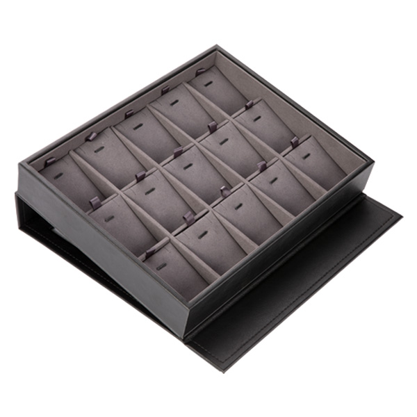 Коробка дисплея ювелирных изделий ожерелья ящика износоустойчивая с зеркалом Эко дружелюбным