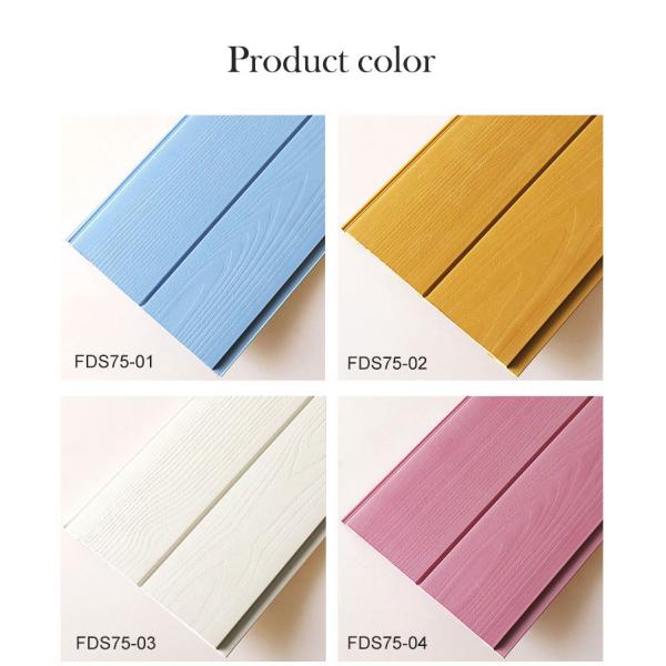 Горячие продажи тисненых водонепроницаемых и защищенных от насекомых панелей для внутренних стен WPC