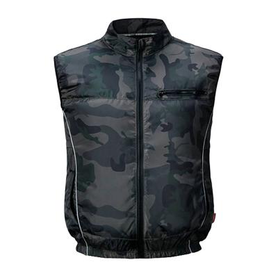 Veste condicionada ar refrigerando da proteção de Sun da veste do ventilador de refrigeração da veste do verão para a pesca da construção