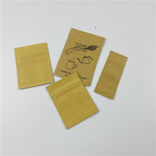 Digital imprimant le sac plat 23x35cm de sachet compostable zip-lock de MOPP