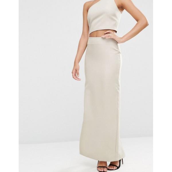 Оптовая юбка женщин с высокой талией и уменьшает подходящие длинные юбки для женщин