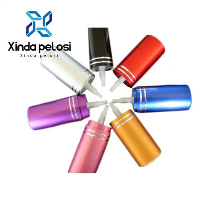 Bombas de spray de frasco de perfume Invisível Cor-de-Ouro Prata Cabeça de alumínio Luxo