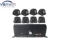 8CH HDD SSD SD CardDVR del vehículo con GPS 4G alarma WIFI