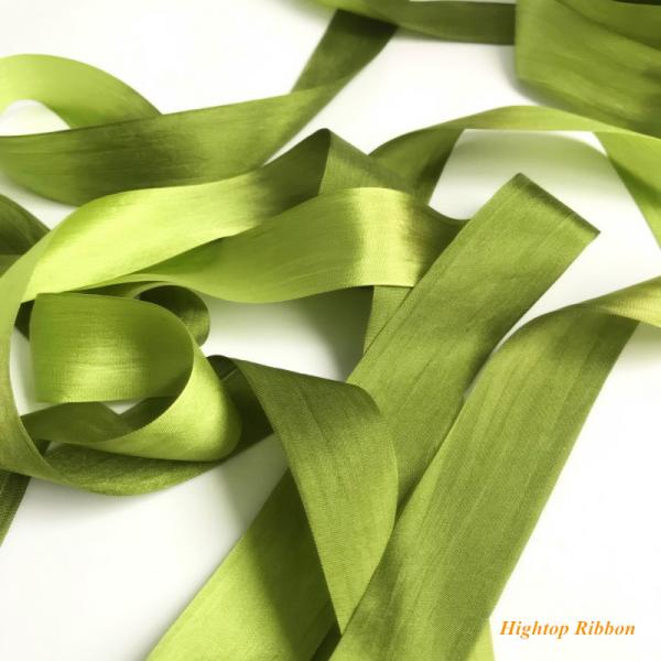 100% real pure silk woven double face taffeta satin silk ribbons for embroidery and handcraft project,gift packing