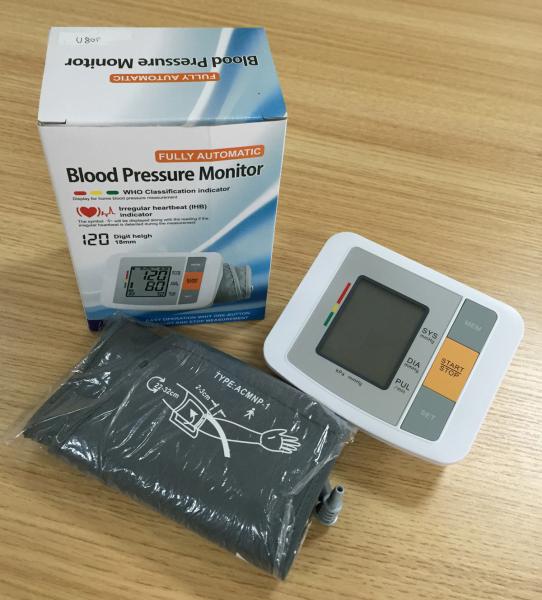Upper Arm Digital Electronic Blood Pressure Monitor At Home Blood Pressure Test , CE