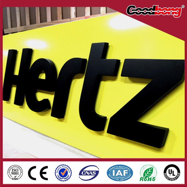 Super High Quality Large Acrylic Wall mounted Channel Letter