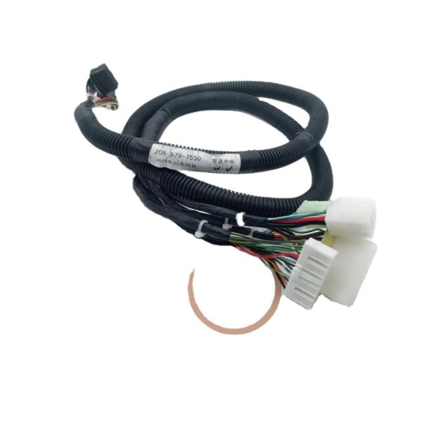Jision Excavator PC130-7 PC200-7 PC300-7 OPERATOR CAB CONSOLE AIR CONDITIONER and RADIO WIRING HARNESS 208-979-7550