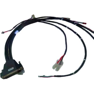 Chicote de fios D-secundário dos fios do equipamento médico do multiconnector do preto da conexão 50PIN
