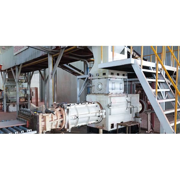 Semi Stiff Extrusion Vertical Screw Vacuum Brick Extruder Machine with 3.5Mpa Extrusion Pressure