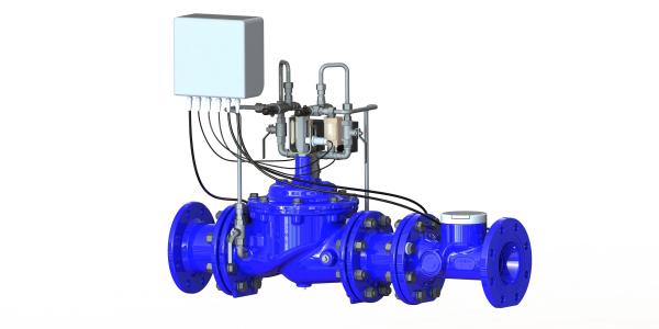 Valve malléable de gestion de pression enduite par FBE de fer pour non l'eau de revenu
