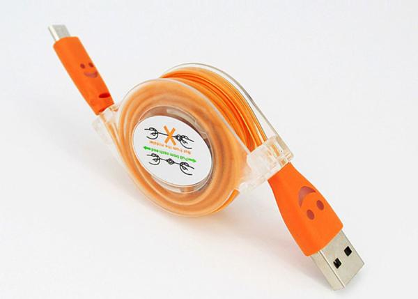 5 Color PVC 1M USB Extension Cable Micro Braided Mini LED Charger TPE Led Light For Smartphone
