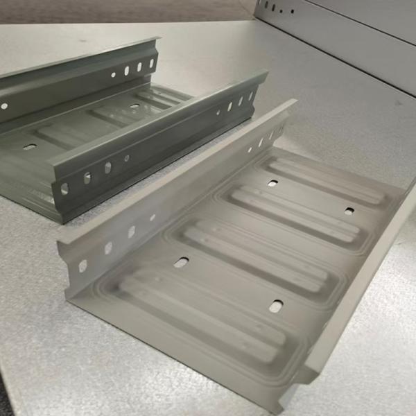 3m 6m Length Molded Reinforced Metal Cable Tray For Wall Mounted Or Hanging Type Mounted Installation
