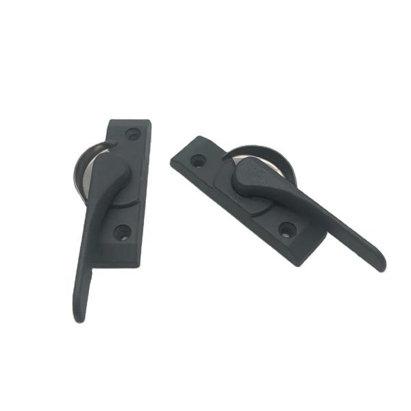 Powdercoated Aluminum Alloy Crescent Window Lock Latch Lightweight