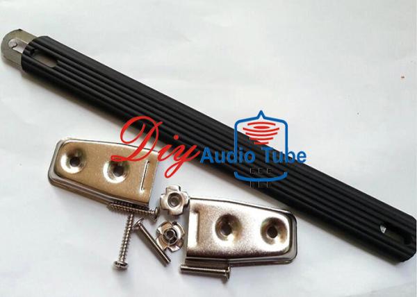 Rubber Black Leather Handles Silver Plated Parts 230mmx22mm Dimension