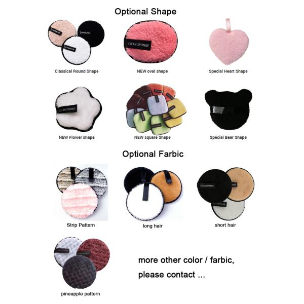 Hydrophilic Round Face Cosmetic Puff Latex Free Makeup Beauty Sponge