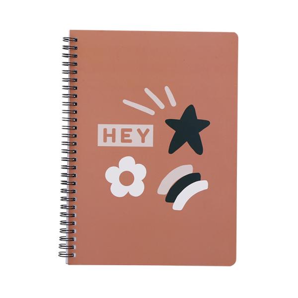 A5 A6 A7 B5 Impresión personalizada de la portada del diario B5 Agenda de tapa dura en espiral Planificador de libros de notas