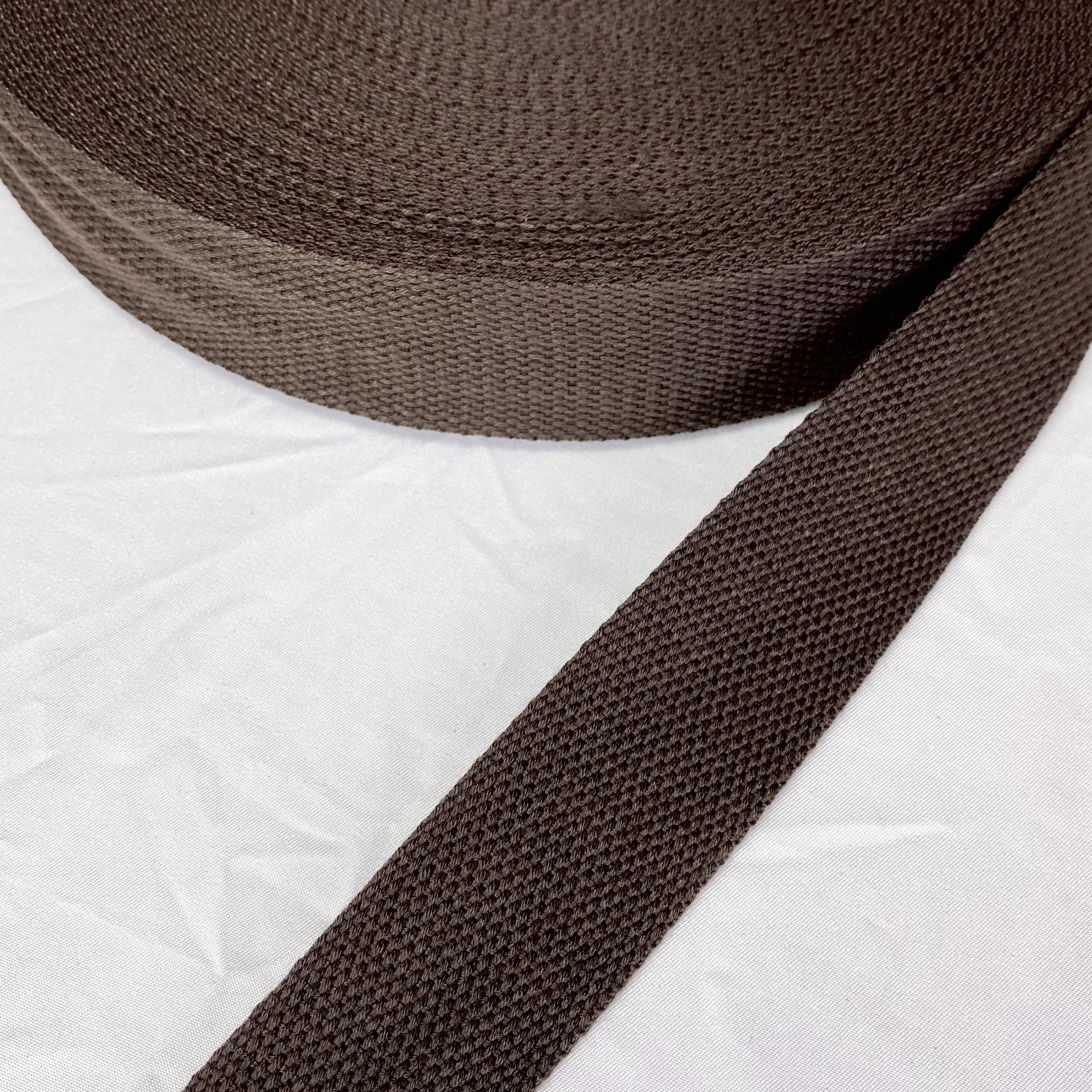 Soft bead Polyester-cotton webbing in a variety of colors Dupont Tote bag strap Textiles
