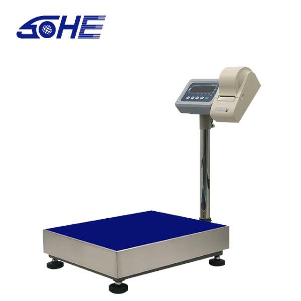 Customized OBM Support High Precision Barcode Label Printing Scale Platform Bench Scale