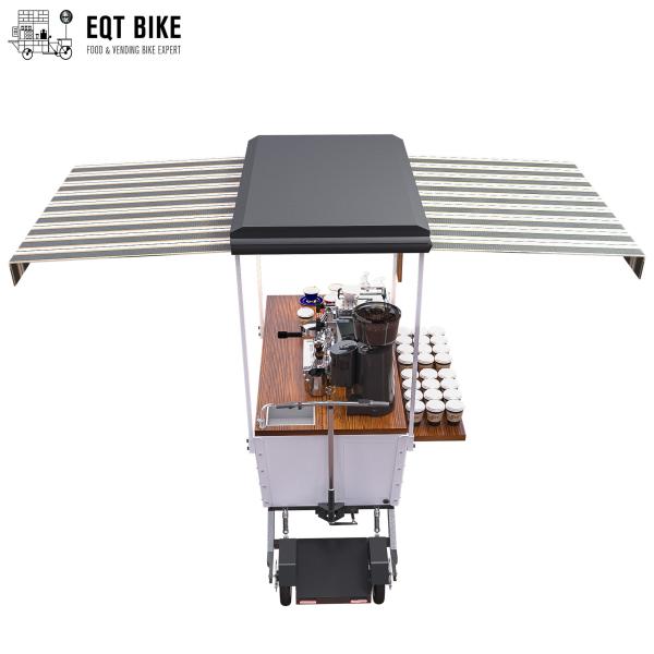 EQT Street Vending Carts OEM Beer Electric Food Cart Metal Frame