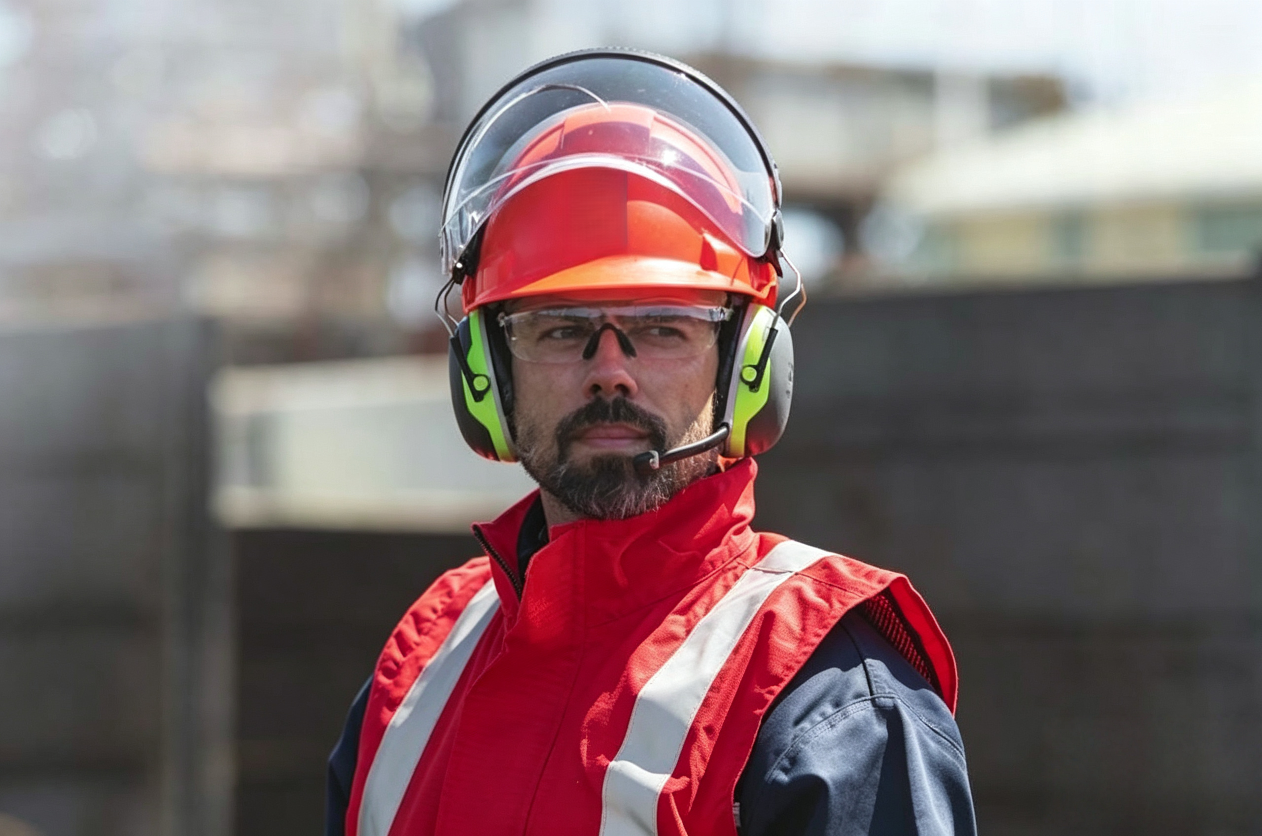Slip Resistant Protective Safety Vest Wear Resistant High Visibility Safety Vest Waterproof