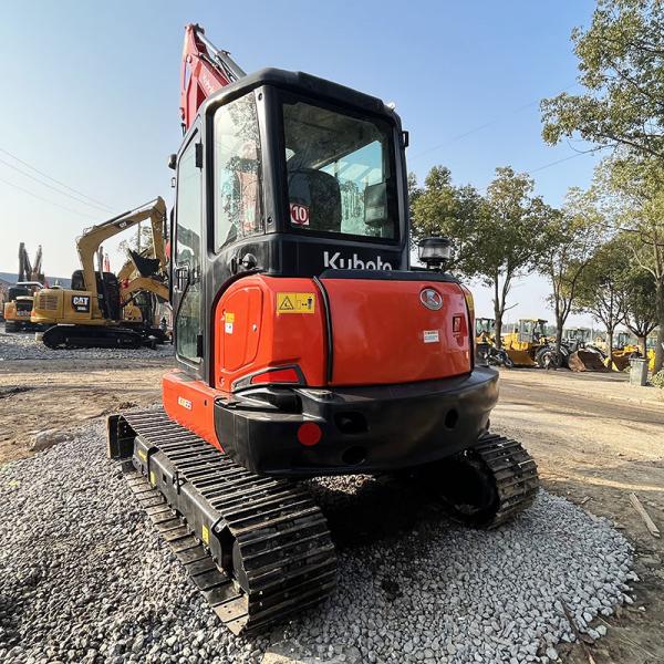 6Ton EPA Used Kubota Secondhand Kx165 5 Used Excavator Hydraulic Backhoe Digging