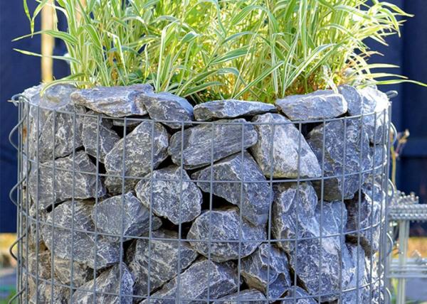 Galvanized Welded Mesh Gabion Planter 2×2 Square Hole