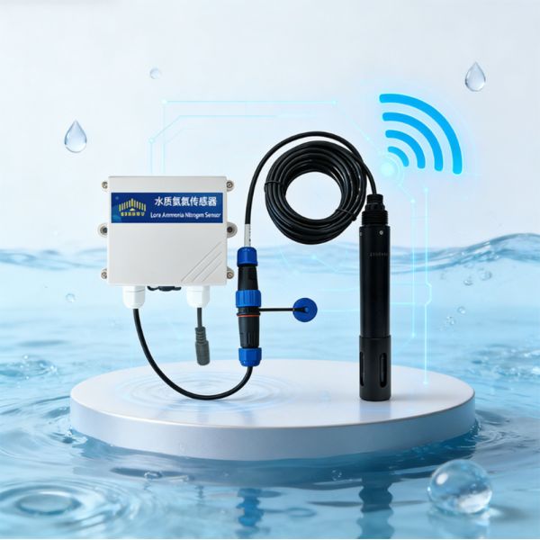 LoRaWAN Wireless Ammonia Nitrogen Sensor, Suitable for Online Monitoring of Surface Water, Aquaculture Wastewater, and Industrial Discharge